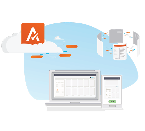 Avalara digital screenshot rendering