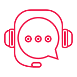 customer service headset icon